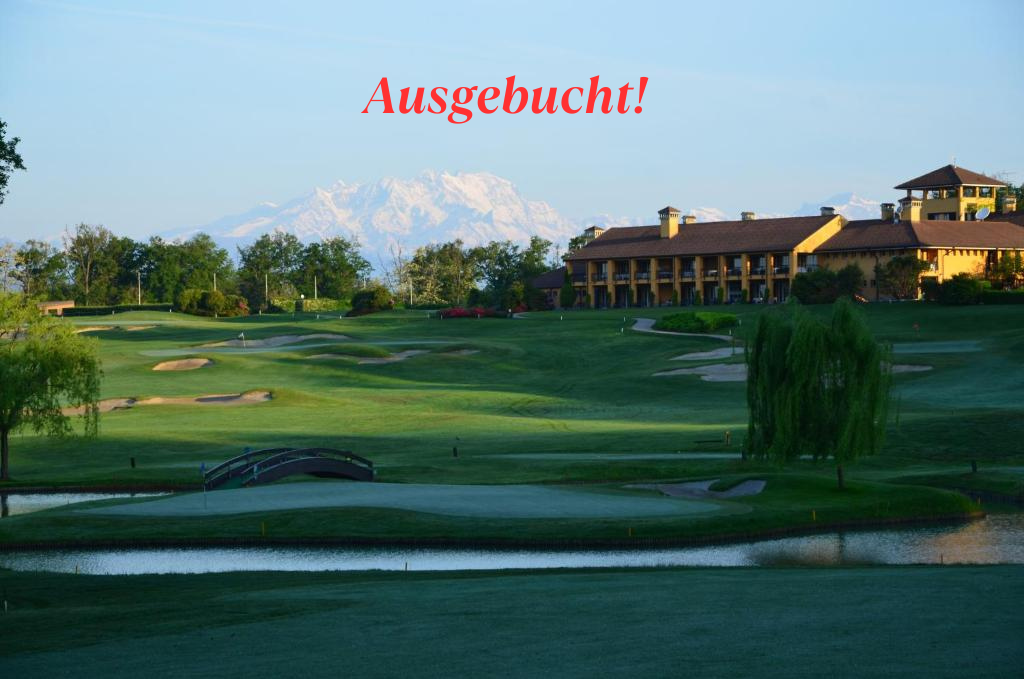03.06.2026 - 07.06.2026  | Castelconturbia Golf Trainingsreise mit PGA Golf Professional | ab 1920,-- 